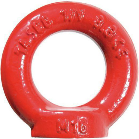 Cartec - M10 Ringmutter 10 mm x 45 mm - Tragfähigkeit 1,0 t