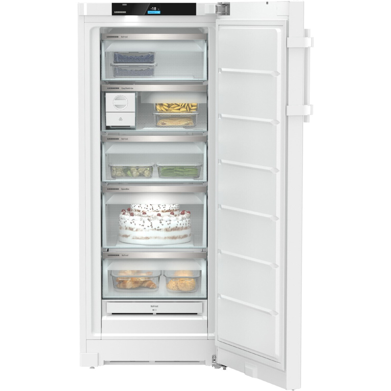 Liebherr FNd 4655-20 - Freistehender Standgefrierschrank mit No-Frost, 4 Sterne, 200L Inhalt und Türalarm